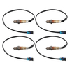 4pcs Up+Down Oxygen Sensor compatible for Cadillac XTS 3.6L V6 2013-2019 234-4566 12634085