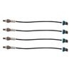 4PCS Up+Down Oxygen Sensor FOR 2009-2010 compatible for Saturn Outlook V6 3.6L XE XR 250-24649