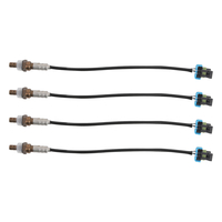 4PCS Up+Down Oxygen Sensor FOR 2009-2010 compatible for Saturn Outlook V6 3.6L XE XR 250-24649