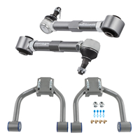 4x Adjustable Front Camber + Rear Toe Arms Kit for 2001-2005 04 compatible for Lexus IS300 XE10