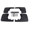 4x Black Splash Guards Mud Flaps W/ Hardware compatible for Ford F-150 F150 F150 2021-2024