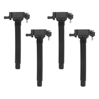 4x Electronic Ignition Coil compatible for Jeep Cherokee Compass Renegade I4 2.4 68080508AB