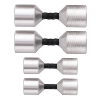 4x Flange Two Hole Pin-Stainless Steel Set 1-1/8 1-5/8 Diameter