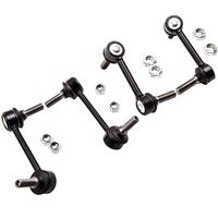 4x Front and Rear Stabilizer Sway Bar End Links compatible for Chevy Trailblazer 2004-2007
