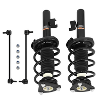 4x Front Complete Struts Sway Bar Links For 2004-2013 compatible for Mazda 3 2006-2010 compatible for Mazda 5