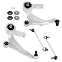 4x Front Lower Control Arm compatible for Acura MDX ZDX 2007-2013 Suspension Kit Ball Joint