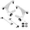 4x Front Lower Control Arm for 2007-2013 compatible for Acura MDX ZDX Suspension Kit Ball Joint