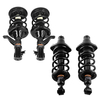 4x FrontRear Quick Complete Struts compatible for Honda Civic 2003 2004 2005 1.7L Only