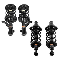 4x FrontRear Quick Complete Struts compatible for Honda Civic 2003 2004 2005 1.7L Only