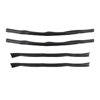 4x Lower Door Weatherstrip Seal compatible for Ford F250/F350/F450 1999-2017 F81Z-2520758