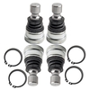 4x Upper Lower Front Ball Joints compatible for Polaris RZR 570 800 900 4 900 14-18 7061220