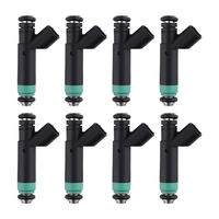 8 Fuel Injectors compatible for Chrysler Aspen compatible for Dodge Dakota Durango compatible for Ram 1500 4.7L V8 01-07