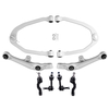 8 Pcs Front Upper & Lower Control Arm compatible for Infiniti G35 2003 - 2006 RWD