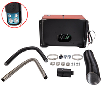 8000W Air diesel Heater LCD Monitor 5-8KW 12 V For Trucks Motor-Homes Boats Red