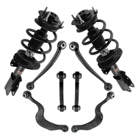 8x Front StrutsRear Upper Control arms for 2013-2017 compatible for GMC Acadia Limited 3.6L