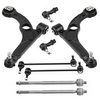8x Suspension Front Lower Control Arm Kit Tierods Sway Bar compatible for Dodge Dart 13-16