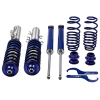 Adjustable Coilovers Absorber Springs Compatible for VW NEW BEETLE (9C1,  1C1) Compatible for FWD 1998-2010