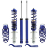 Adjustable Coilovers Absorber Springs Compatible for VW NEW BEETLE (9C1,  1C1) Compatible for FWD 1998-2010 lowering kit
