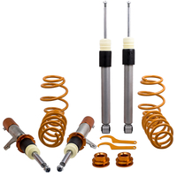 Adjustable Height Spring Strut Coilovers Kit compatible for VW MK6 compatible for Golf GTI 2010-2014
