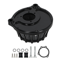 Air Filter Cleaner compatible for Harley Dyna 2000-2017 Softail 2000-15 Touring 2000-2007