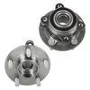 AWD Pair (2) Rear Wheel BearingHubs Assembly compatible for Ford Fusion 2013 2014 2015