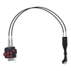 Cable Remote Control Valve Kit w/ 2 Spool Valve 80lpm 2 Cables Remote Joystick
