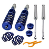 Compatible for BMW E46 320 323 325 328 330 335 Cabrio Shock Absorbers Blue Coilover Kit