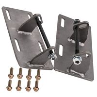 Compatible for Chevrolet C10 LSx LS1 LS2 LQ9 1973-1987 Engine Mount Adapter Plates Swap Kit