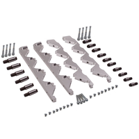 Compatible for Chevy big-block 454 Rocker Stud Girdle Kit Sliver W/ 7/16