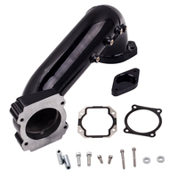 Compatible for Duramax Diesel LML Intake Bridge Resonator Black compatible for GMC Chevy 6.6L 2011-2015