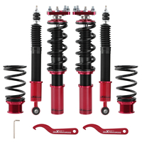 Compatible for Ford Mustang GT Convertible 4th 24 Ways Adjustable Damper Coilovers Kits 1994 - 2004 lowering kit
