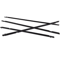 Compatible for Honda Civic 4pcs Car Weatherstrip Window Moulding Trim Seal Belt 2006-11