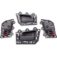 Compatible for Jeep Grand Cherokee 2005-2011 4PCS Front Rear LH RH Inside Door Handle