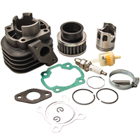 Compatible for Polaris Scrambler Predator 50cc ATV Cylinder Piston Rings Gasket Top End Kit