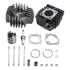Compatible for SUZUKI JR 50 JR50 Cylinder Engine Piston Ring Gasket Top End Kit 78-06 1987