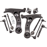 Compatible for Toyota Corolla 2003 - 2008 Front Lower Control Arm Ball Joint Tie Rod End Sway Bar