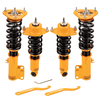 Compatible for Toyota Corolla Base Sedan 09-17 Adj Damper 24-Steps Coilovers Suspension Kit lowering kit