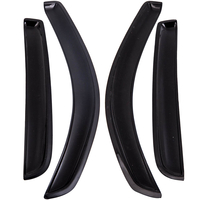 Compatible for Toyota Tacoma Double Cab Smoke 2016-2020 Window Visor Rain Guards Vent Shade