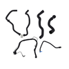 Complete Coolant Hose Set w/PCV Valve Tube compatible for Chevy Cruze 1.4L 2011-2016