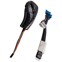 F30 Style Carbon Fiber LED Shift Knob Gear Selector compatible for BMW E81 E82 E84 E90 E92