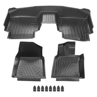 Floor Mats Liners Black TPE All Weather compatible for Toyota Camry 2018 2019-2023 New