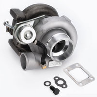 For GT2871 GT2860 SR20 CA18DET Upgrade Turbo Tubocharger 350HP 0.6 A/R 0.64 A/R 5-Bolt Flange Universal Oil+Water Cooling
