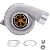 For GT45 Turbo charger V-Band 600+BHP T4 V-band Flange 1.05 A/R. 66 twin scroll billet compressor wheel turbocharger