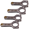 Forged 4340 EN24 H-Beam Connecting Rods Bolts compatible for Honda/ Acura H23/F22 2.2L 2.3L