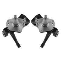 Front 2 Drop Spindles Pair compatible for Ford Mustang II Pinto 1974-1978