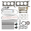 Head Gasket Bolt Set Timing Chain Kit For Sorento compatible for Hyundai Kia 3.3L V6 12-17