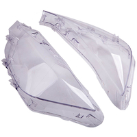 Headlight Clear Lens Pair LH+RH compatible for BMW 5-Series F10 528i 535i 550i 2011-2016