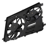 Radiator Cooling Fan Assembly compatible for Land Rover Discovery Sport LR2 Evoque 2012-16