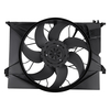 Radiator Cooling Fan Assembly compatible for Mercedes W221 S350 S450 S550 CL550 A2215001193