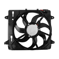 Radiator Cooling Fan Motor Assembly 624080 compatible for Jeep Wrangler 2012 2013-2018